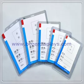 China Plastic ID Business Card Holder/Badge Holder supplier