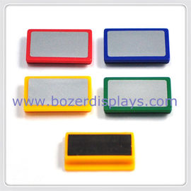 China LOGO rectangle plastic magnet supplier