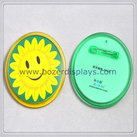 China Modern Custom Badge Holder with Safety Pin supplier