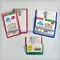 Clear Work Permit/ID Card Holder/Badge Holder With Clip supplier