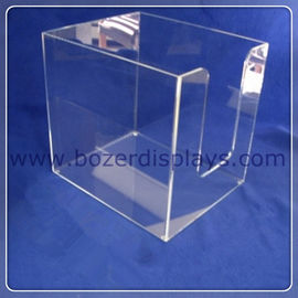 China Clear Acrylic Bin 11.5&quot;w x 14.0&quot;d x 13&quot;t supplier