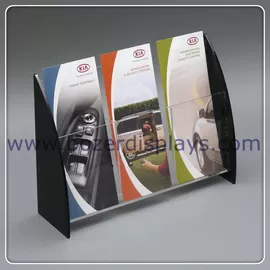 China 3 Pocket Plastic Brochure Display Holders supplier