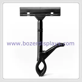 China Adjustable shelf rack display clip for metal shelves and glass shelves supplier