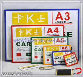 China Display Frame Magnetic/Magnetic Poster Holder supplier