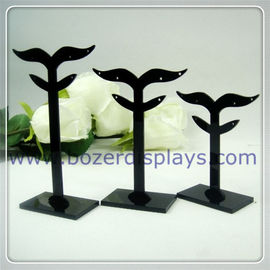 China Acrylic Earring Display Stand Jewelry Display Stands With OEM Pattern supplier